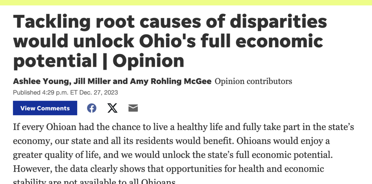 Tackling root causes of disparities would unlock Ohio’s full economic potential
